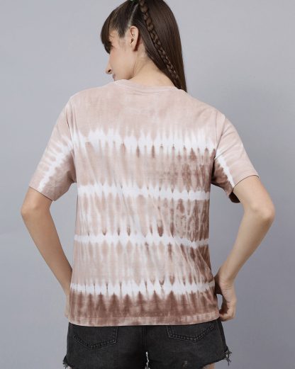 Nirvana Printed Regular Fit Tshirt For Women - Image 3