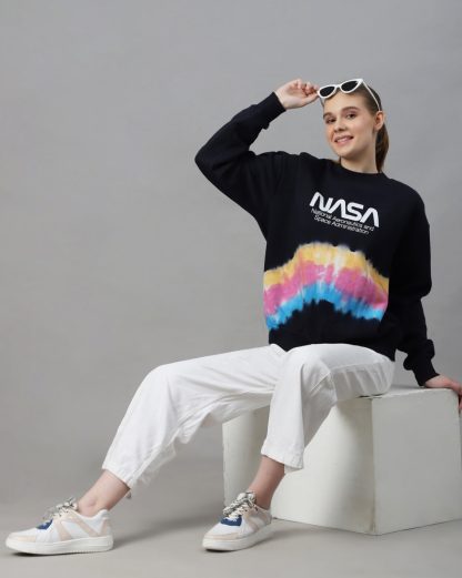 Nasa Oversized Sweatshirt Women - Image 4