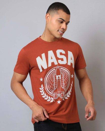 Nasa Printed Regular Fit Tshirt For Men - Image 2
