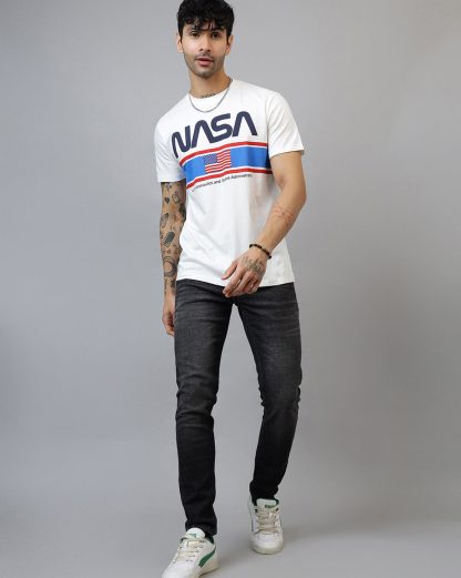 Nasa Printed Regular Fit Tshirt For Men - Image 4