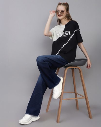 Nasa Printed Oversized Fit Tshirt For Women - Image 7