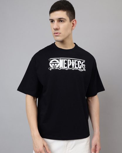 One Piece Monkey D Luffy Oversized Tshirt Men - Image 3