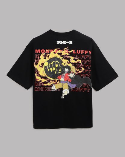 One Piece Monkey D Luffy Oversized Tshirt Men - Image 7