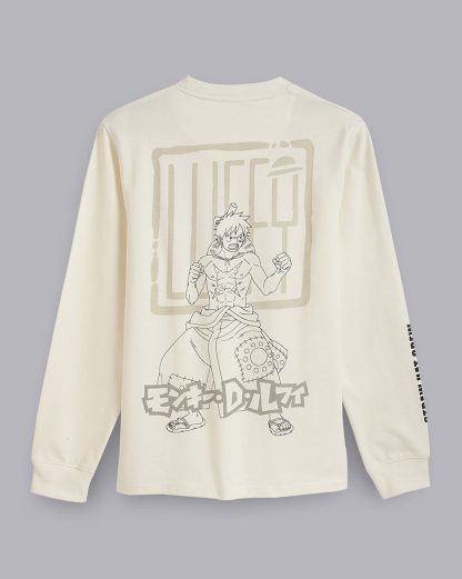 One Piece Luffy Full Sleeve Tshirt Men - Image 7