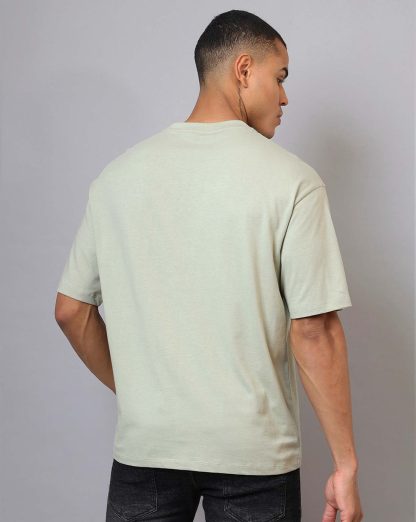 One Piece Printed Oversized Tshirt For Men - Image 3