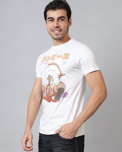 Luffy Printed Regular Fit Tshirt For Men - Image 2