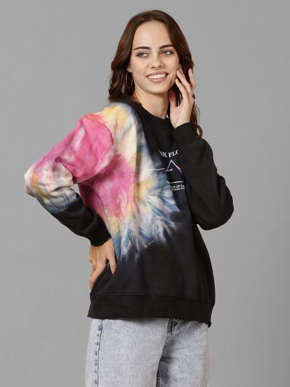 Pink Floyd Dark Side Of The Moon Oversized Sweatshirt Women - Image 2