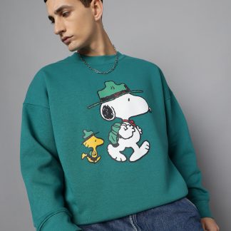 Snoopy Oversized Sweatshirt Men