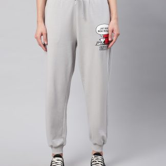 Peanuts Grey Jogger For Women