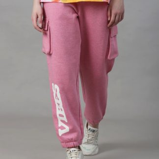 Snoopy Vibes Pink Jogger Women
