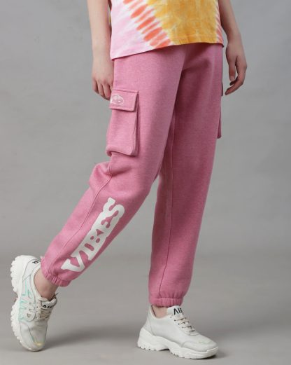 Snoopy Vibes Pink Jogger Women - Image 2
