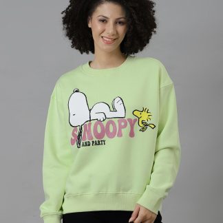 Snoopy Relaxed Fit Sweatshirt Women