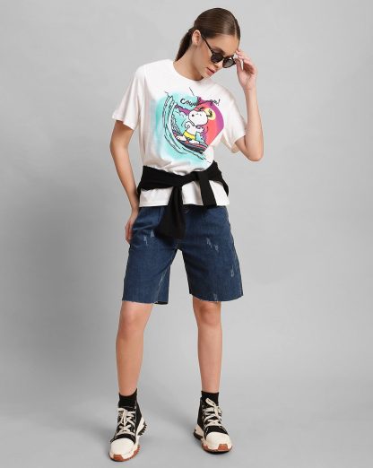 Snoopy Cowabunga Relaxed Fit Tshirt Women - Image 4