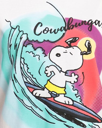 Snoopy Cowabunga Relaxed Fit Tshirt Women - Image 5