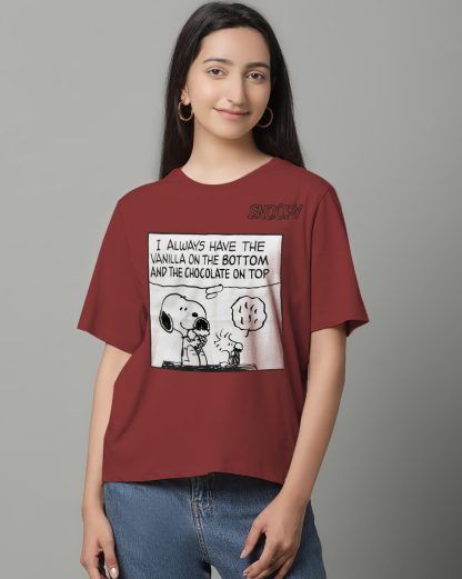 Peanuts Regular Fit Tshirt Women