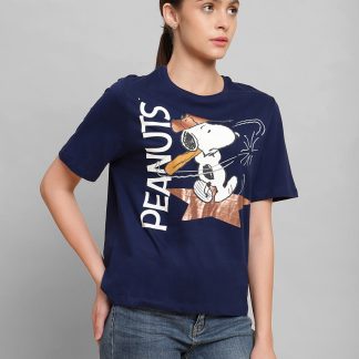 Peanuts Snoopy Regular Fit Tshirt Women