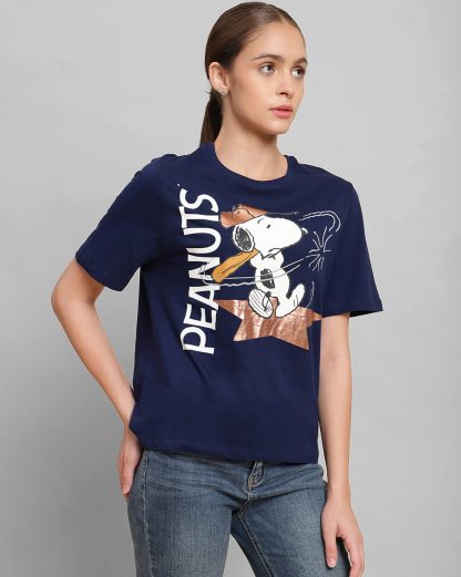 Peanuts Snoopy Regular Fit Tshirt Women