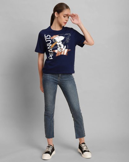 Peanuts Snoopy Regular Fit Tshirt Women - Image 4