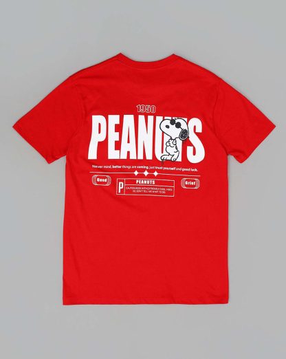 Peanuts Printed Regular Fit Tshirt For Men - Image 5