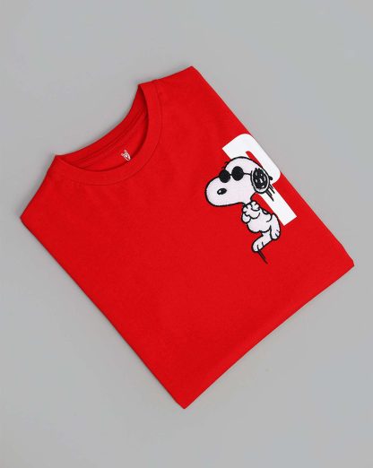 Peanuts Printed Regular Fit Tshirt For Men - Image 7