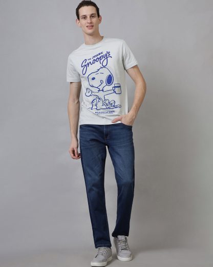 Peanuts Printed Regular Fit Tshirt For Men - Image 4