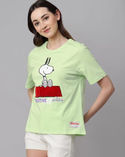 Peanuts Regular Fit Tshirt Women - Image 2