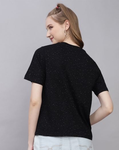 Peanuts Printed Regular Fit Tshirt For Women - Image 4