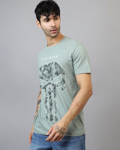 Punisher Printed Regular Fit Tshirt For Men - Image 2