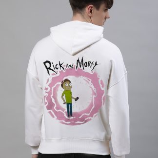 Rick & Morty Oversized Hoodie Men