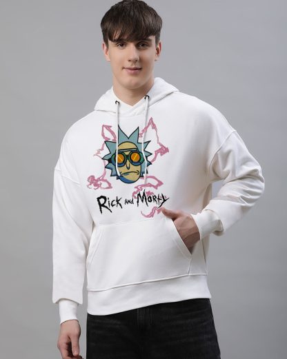 Rick & Morty Oversized Hoodie Men - Image 2