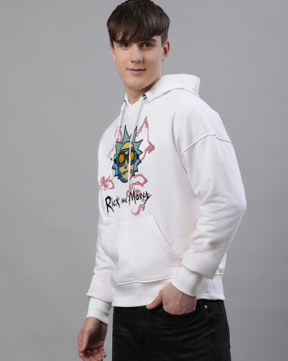 Rick & Morty Oversized Hoodie Men - Image 3