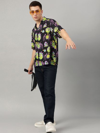 Rick & Morty Regular Fit Shirt For Men - Image 5