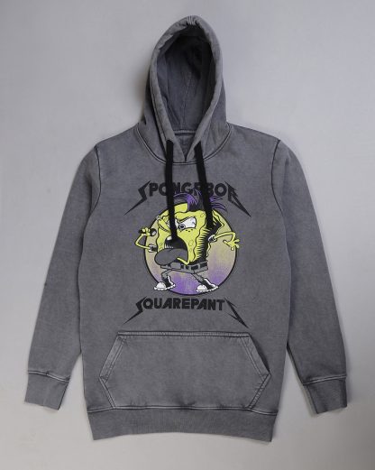 Sponge Bob Squarepants Printed Regular Fit Hoodie For Men - Image 5