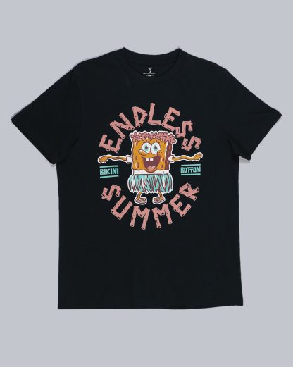Sponge Bob Squarepants Printed Regular Fit Tshirt For Men - Image 6