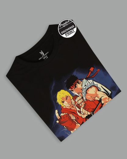 Street Fighter Oversized Tshirt For Men - Image 2