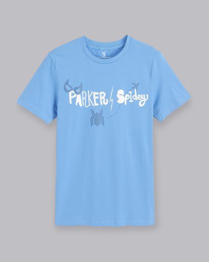 Spiderman Quirky Blue Tshirt Men - Image 6
