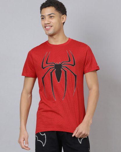 Spiderman Regular Fit Tshirt For Men