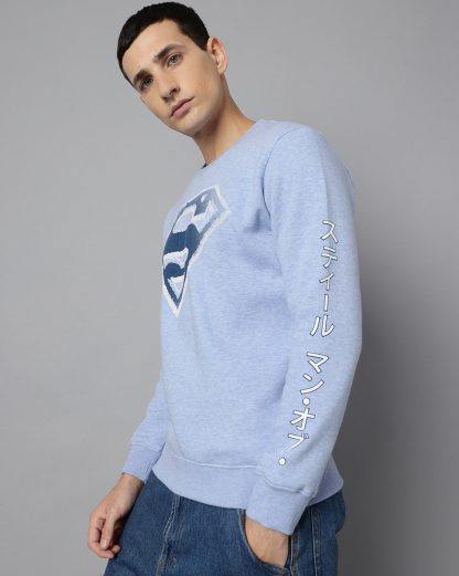 Superman Symbol Regular Fit Sweatshirt Men - Image 2
