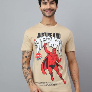 Superman Printed Regular Fit Tshirt For Men