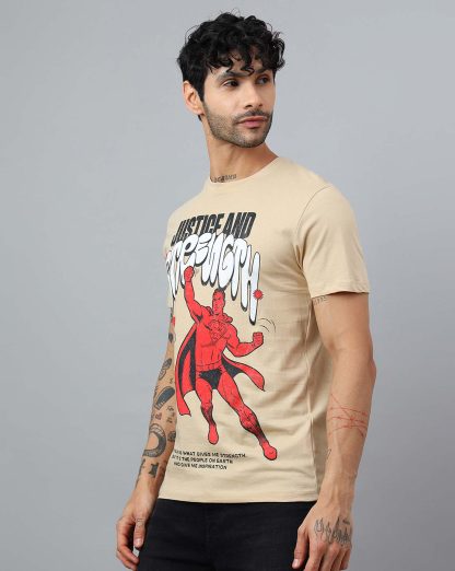Superman Printed Regular Fit Tshirt For Men - Image 2