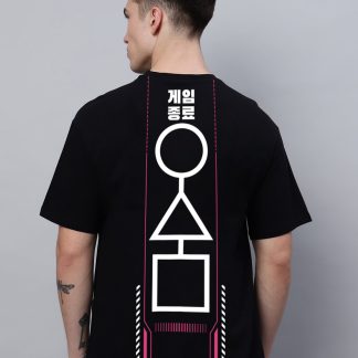 Squid Game Oversized Tshirt Men