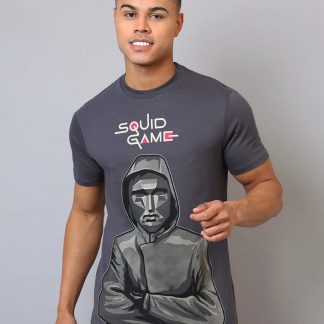 Squid Game Printed Regular Fit Tshirt For Men
