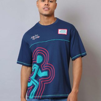 Squid Game Printed Oversized Tshirt For Men
