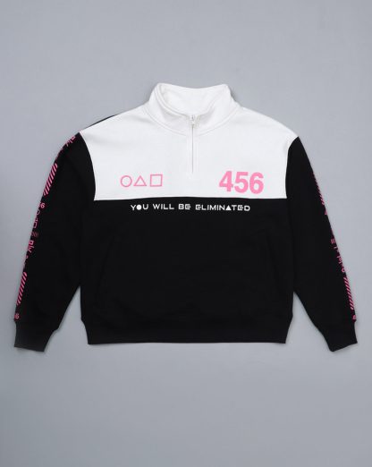 Squid Game Printed Relaxed Fit Sweatshirt For Women - Image 4
