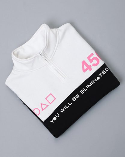 Squid Game Printed Relaxed Fit Sweatshirt For Women - Image 6