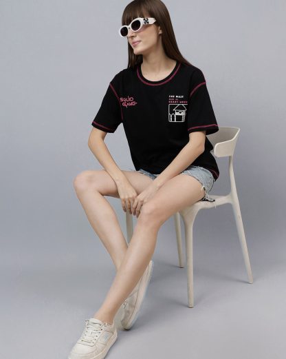 Squid Game Oversized Tshirt For Women - Image 4