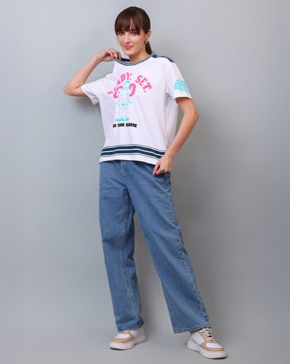 Squid Game Printed Oversized Tshirt For Women - Image 3