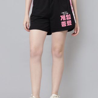 Squid Game Regular Fit Shorts Women