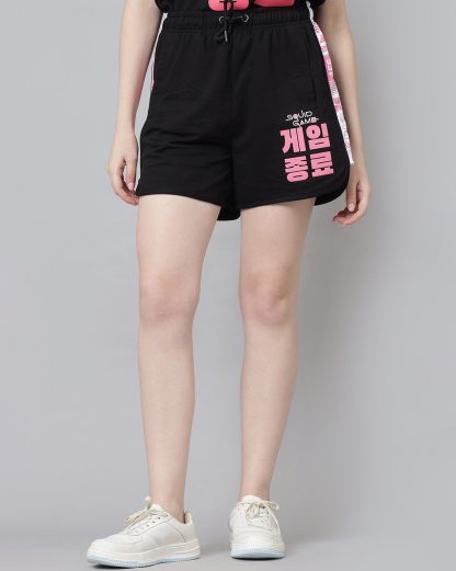 Squid Game Regular Fit Shorts Women