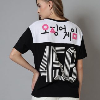Squid Game Oversized Tshirt Women